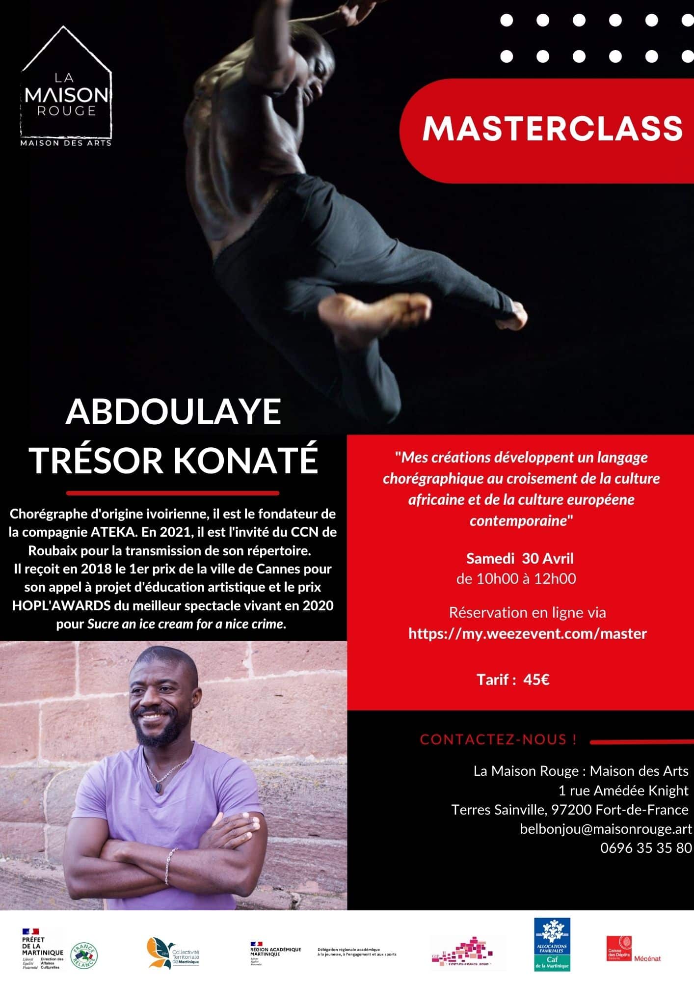 Masterclass avec Adoulaye Konaté à la Maison Rouge : Maison des Arts