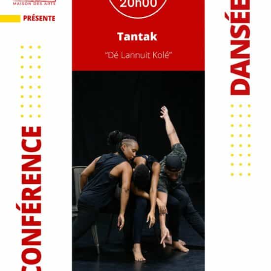 conférence dansée du collectif tantak à la Maison Rouge : Maison des Arts